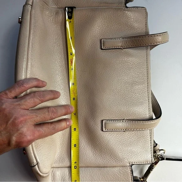 Kate Spade New York Tusk Color Meghan Long Strap Satchel with Front Pocket - Picture 7 of 16